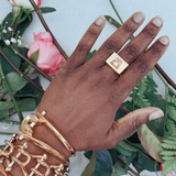 HEDRON SIGNET RING