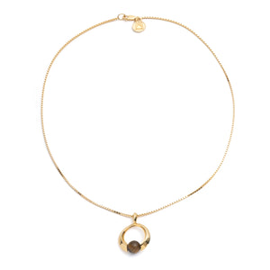 BIZOTE PENDANT NECKLACE TIGERS EYE
