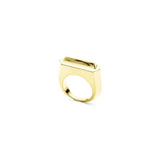 HEDRON APEX RING - 18K GOLD PLATED BRASS