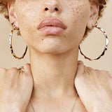 PRIZM HOOP EARRINGS