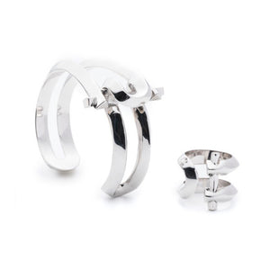 MARCY SMALL CUFF & RING #POWEROFTHEPAIR SET