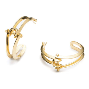 MARCY HOOP EARRINGS