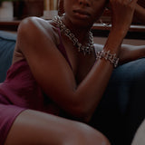 MARCY LINK NECKLACE & BRACELET #POWEROFTHEPAIR SET