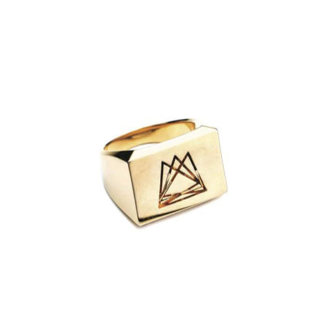 HEDRON SIGNET RING