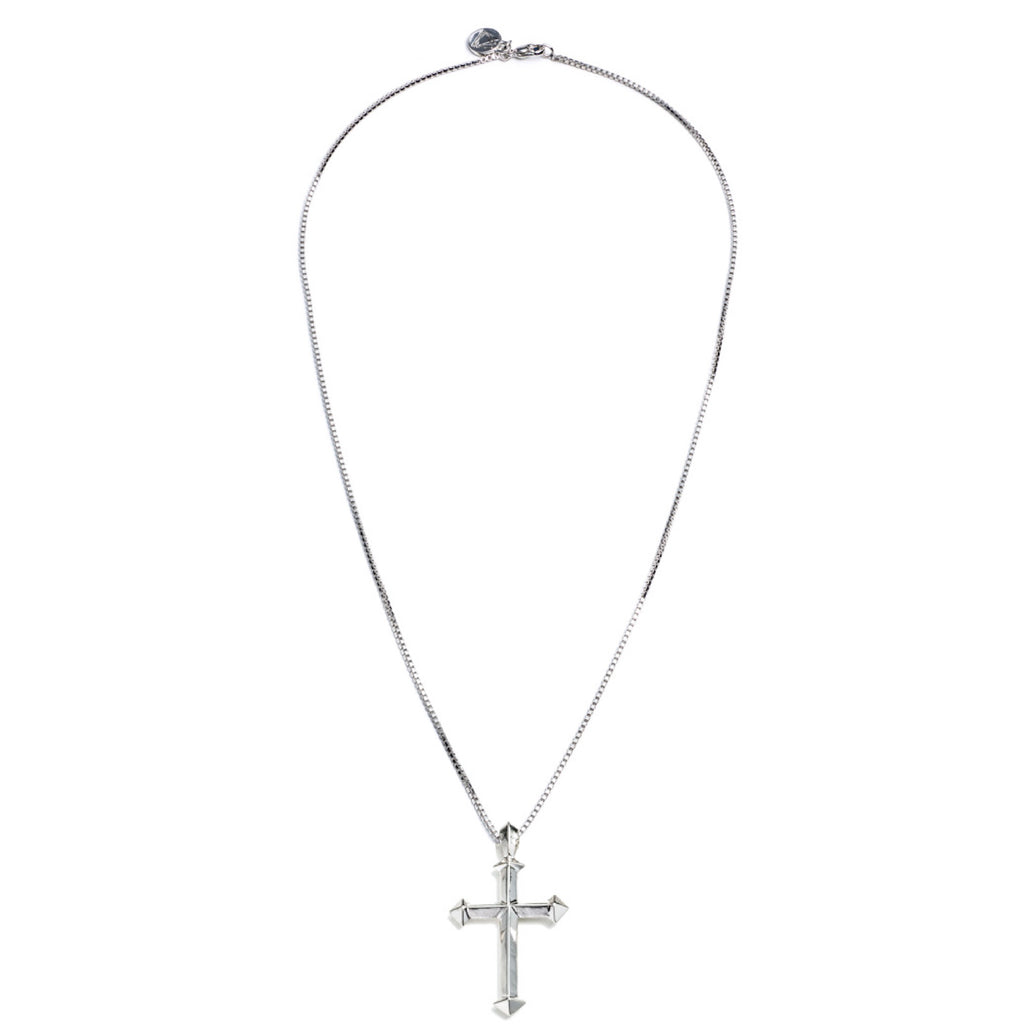 Brass clearance cross necklace